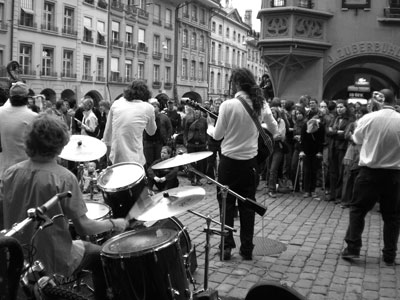 il pubblico che attende